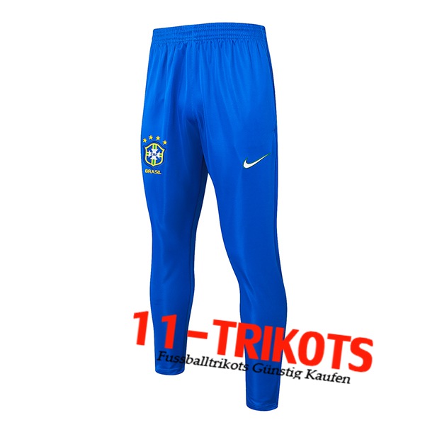 Brasilien Trainingshose Blau 2024/2025 -02