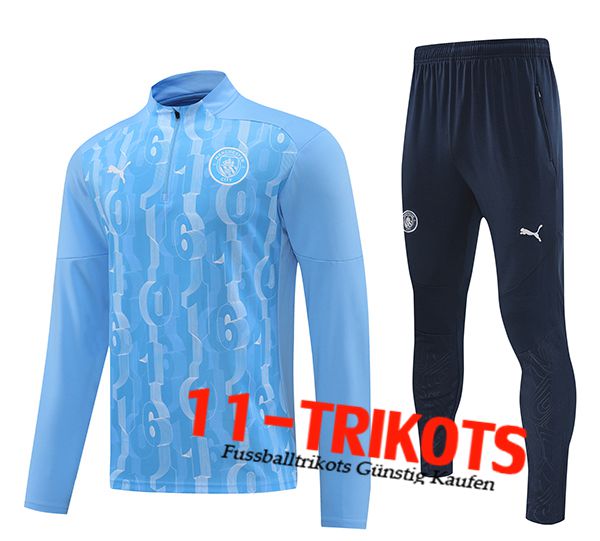 Manchester City Trainingsanzug Blau 2024/2025