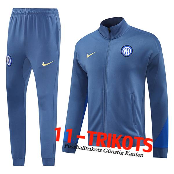 Inter Milan Trainingsanzug Trainingsjacke Blau 2024/2025