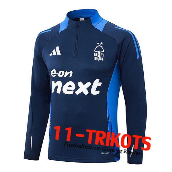 Nottingham Forest Training Sweatshirt Königsblau 2024/2025