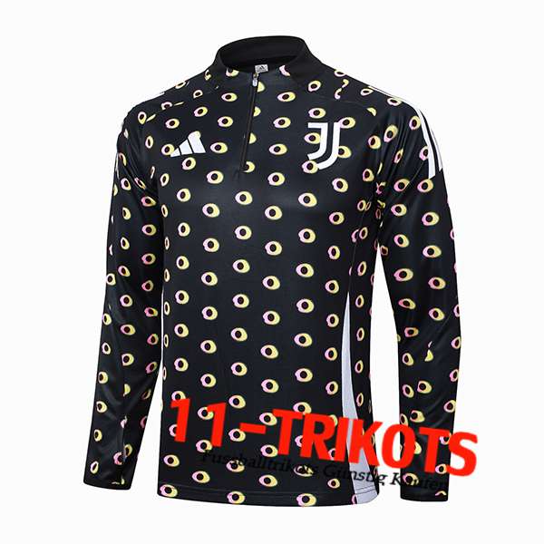 Juventus Training Sweatshirt Schwarz 2024/2025