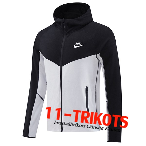 Nike Trainingsjacke Mit Kapuze Grau/Schwarz 2024/2025