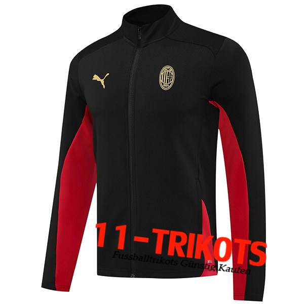 AC Milan Trainingsjacke Schwarz/Rot 2024/2025