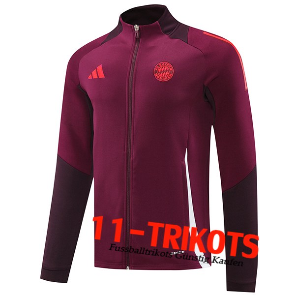 Bayern Munchen Trainingsjacke Rot 2024/2025