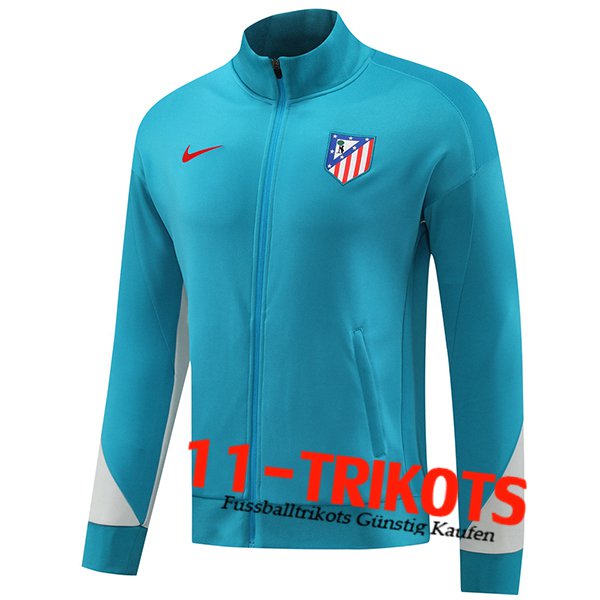 Atletico Madrid Trainingsjacke Blau/Grau 2024/2025