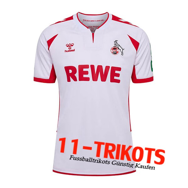 FC Koln Fussball Trikots Special Edition Weiß 2024/2025