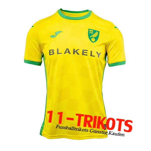 Neues Norwich City Heimtrikot 2024/2025