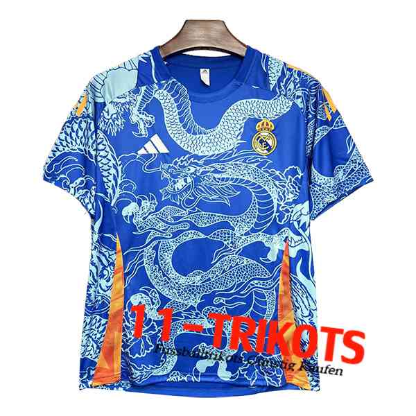 Real Madrid Fussball Trikots Special Edition Blau 2024/2025