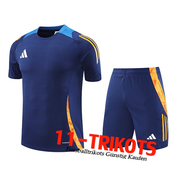 Adidas Trainingstrikot Blau/Orange 2024/2025