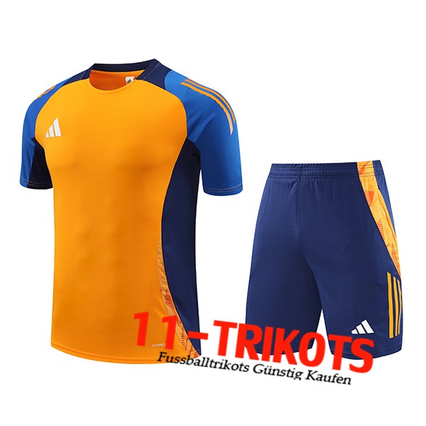 Adidas Trainingstrikot Orange/Blau 2024/2025