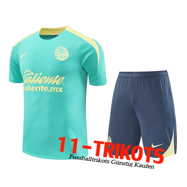 Club America Trainingstrikot Grün/Gelb 2024/2025