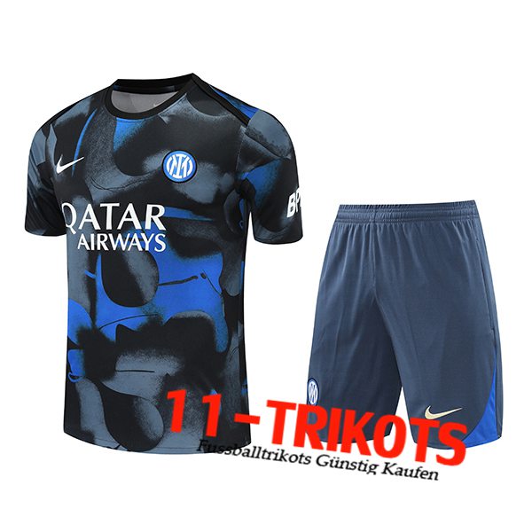 Inter Milan Trainingstrikot Schwarz/Grau/Blau 2024/2025