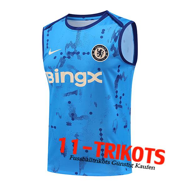 FC Chelsea Trainings-Tanktop Blau 2024/2025 -03