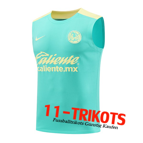 Club America Trainings-Tanktop Grün/Gelb 2024/2025