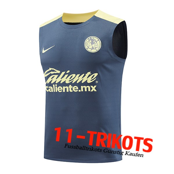 Club America Trainings-Tanktop Grau/Gelb 2024/2025