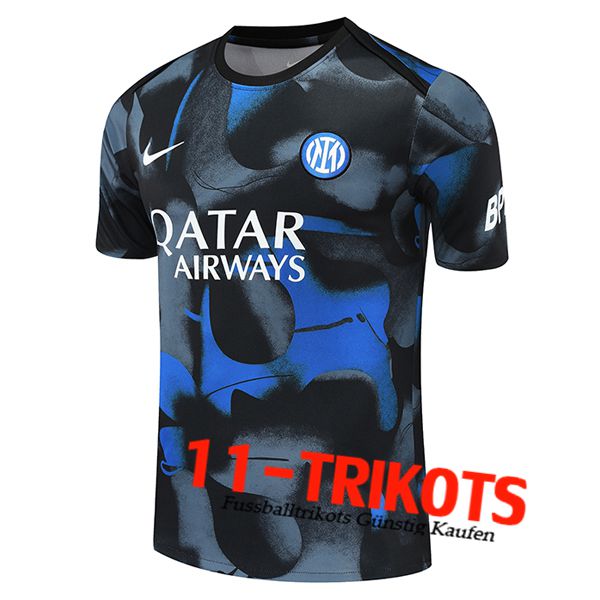 Inter Milan Trainingstrikot Schwarz/Grau/Blau 2024/2025