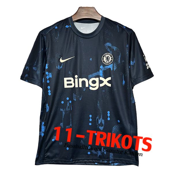 FC Chelsea Trainingstrikot Schwarz/Blau 2024/2025