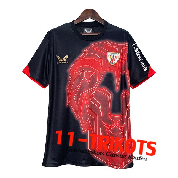 Athletic Bilbao Trainingstrikot Schwarz/Rot 2024/2025