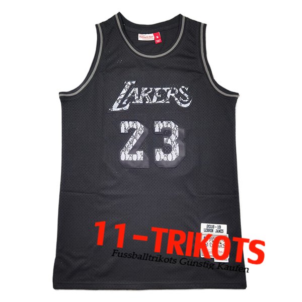 Los Angeles Lakers Trikot (JAMES #23) 2024/25 Schwarz/Grau