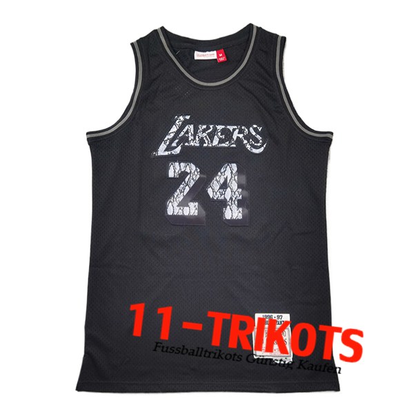 Los Angeles Lakers Trikot (BRYANT #24) 2024/25 Schwarz/Grau