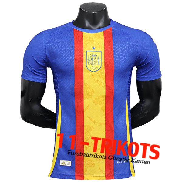 Spanien Fussball Trikots Special Edition Blau/Gelb 2024/2025