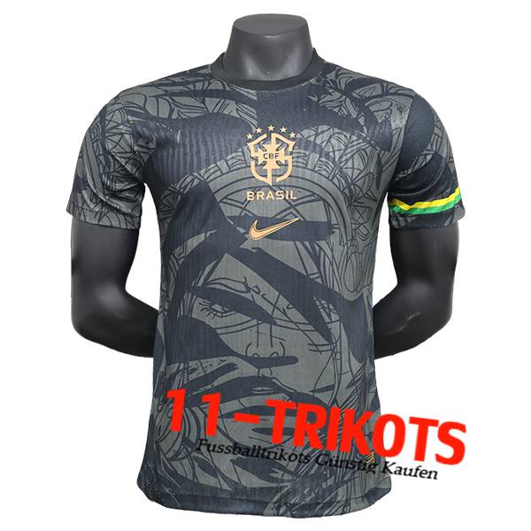 Brasilien Fussball Trikots Special Edition Schwarz 2024/2025