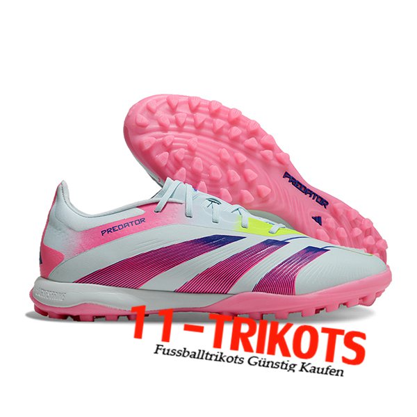 Adidas Fussballschuhe PREDATOR 24 ELITE TF BOOTS Weiß/Rosa