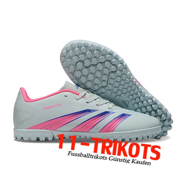 Adidas Fussballschuhe F50 CLUB TF Grau/Blau/Rosa