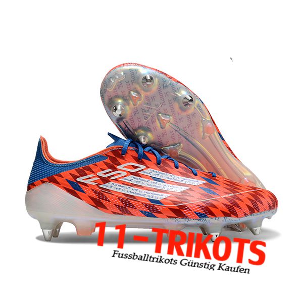 Adidas Fussballschuhe F50 ELITE SG Orange/Blau