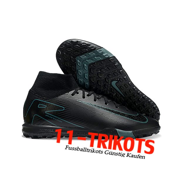 Nike Fussballschuhe Air Zoom Mercurial Superfly X Elite TF Schwarz/Blau