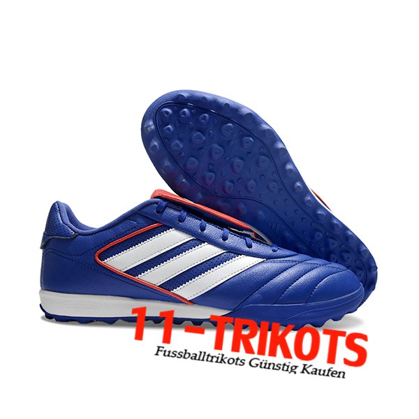 Copa Fussballschuhe GLORO II TF Blau/Weiß/Orange