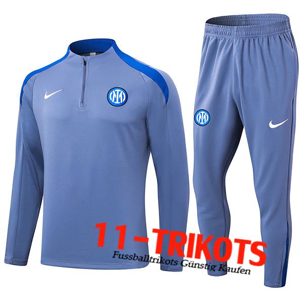 Inter Milan Trainingsanzug Grau/Blau 2024/2025