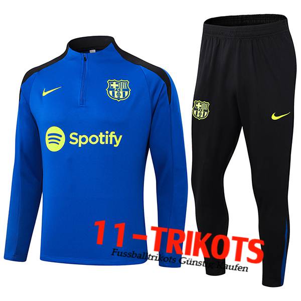 FC Barcelona Trainingsanzug Blau/Schwarz 2024/2025 -03