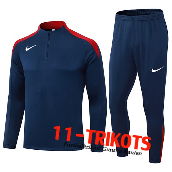 Nike Trainingsanzug Blau/Rot 2024/2025