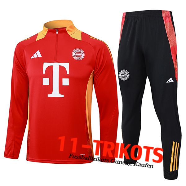 Bayern Munchen Trainingsanzug Rot/Orange 2024/2025