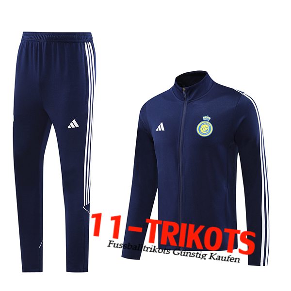 Al-Nassr FC Trainingsanzug Trainingsjacke Königsblau 2024/2025