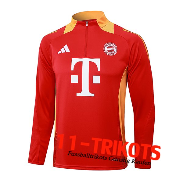 Bayern Munchen Training Sweatshirt Rot/Orange 2024/2025