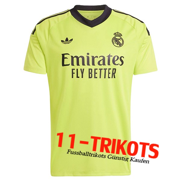 Real Madrid Fussball Trikots Torhuter Grün 2024/2025