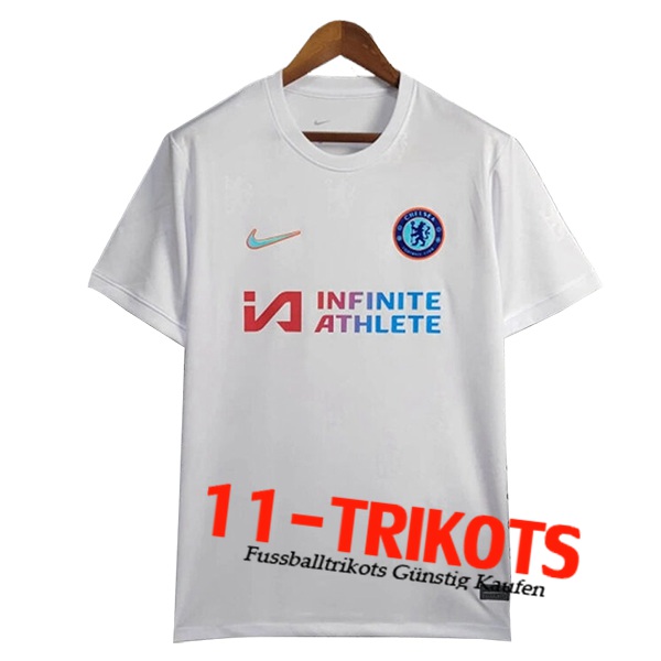 FC Chelsea Fussball Trikots Special Edition Weiß 2024/2025