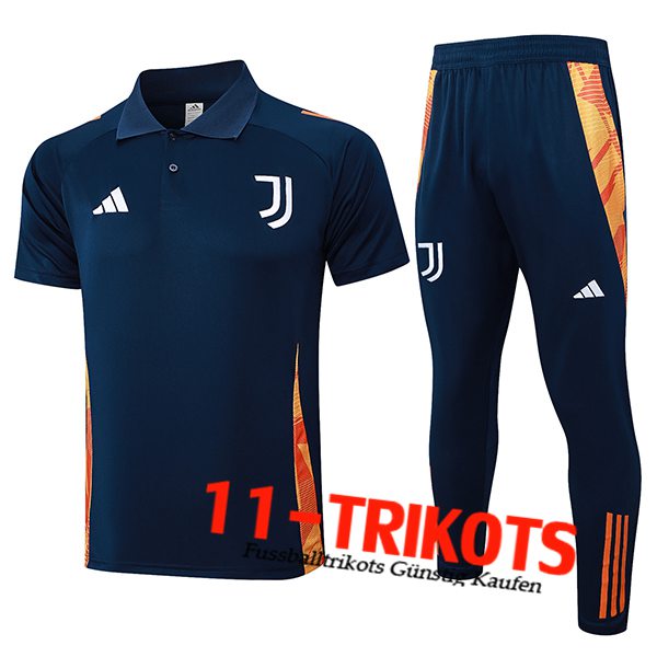 Juventus Poloshirt Königsblau 2024/2025