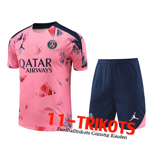 PSG Trainingstrikot Rosa/Blau 2024/2025