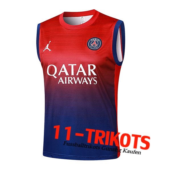 PSG Trainings-Tanktop Rot/Blau 2024/2025 -03