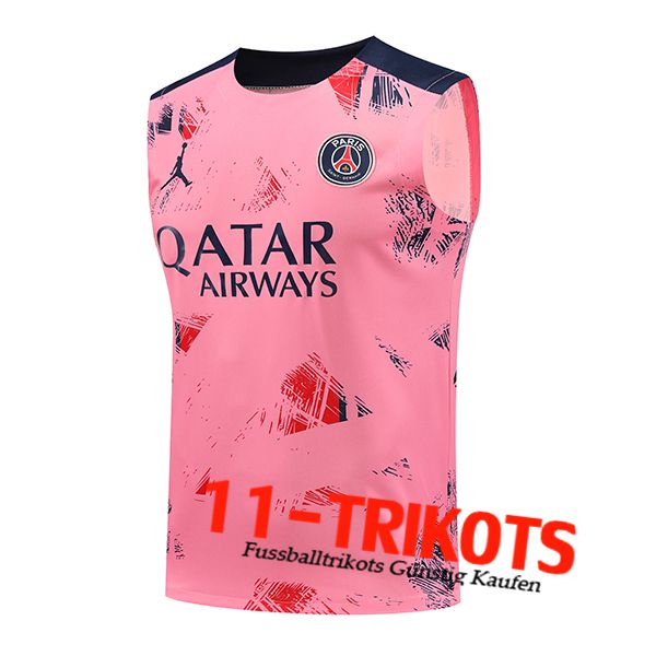 PSG Trainings-Tanktop Rosa/Blau 2024/2025