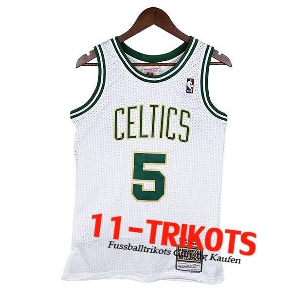 Boston Celtics Trikot (GARNETT #5) 2024/25 Weiß/Grün