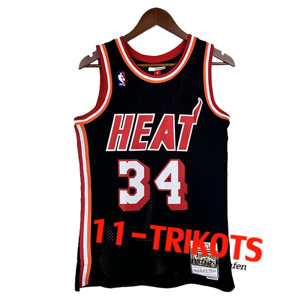 Miami Heat Trikot (ALLEN #34) 2024/25 Schwarz/Rot