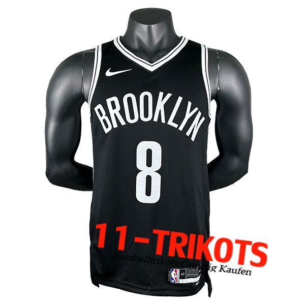 Brooklyn Nets Trikot (CUI #8) 2024/25 Schwarz/Weiß