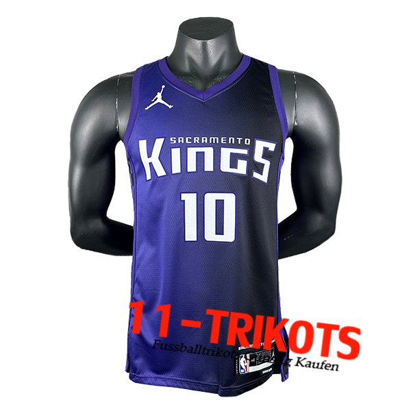 Sacramento Kings Trikot (DEROZAN #10) 2024/25 lila/Schwarz