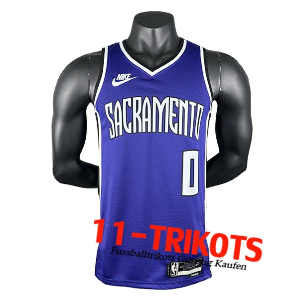 Sacramento Kings Trikot (MONK #0) 2024/25 lila/Weiß