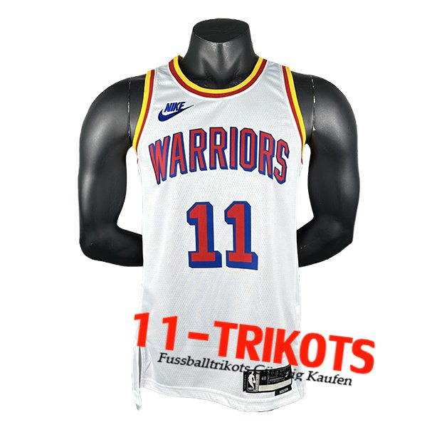 Golden State Warriors Trikot (THOMPSON #11) 2024/25 Weiß/Rot