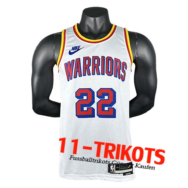 Golden State Warriors Trikot (WIGGINS #22) 2024/25 Weiß/Rot